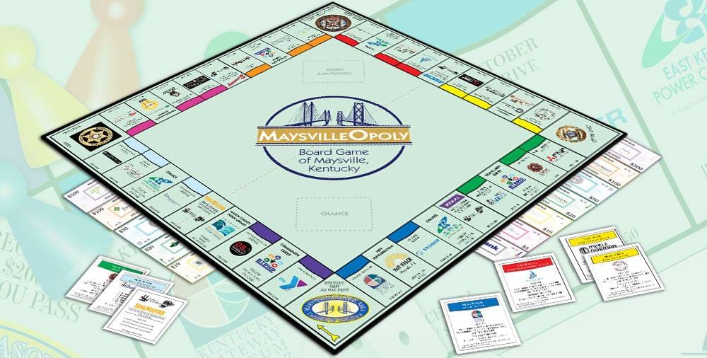 Custom Monopoly Game Manufacturer Publisher: Maysville-opoly