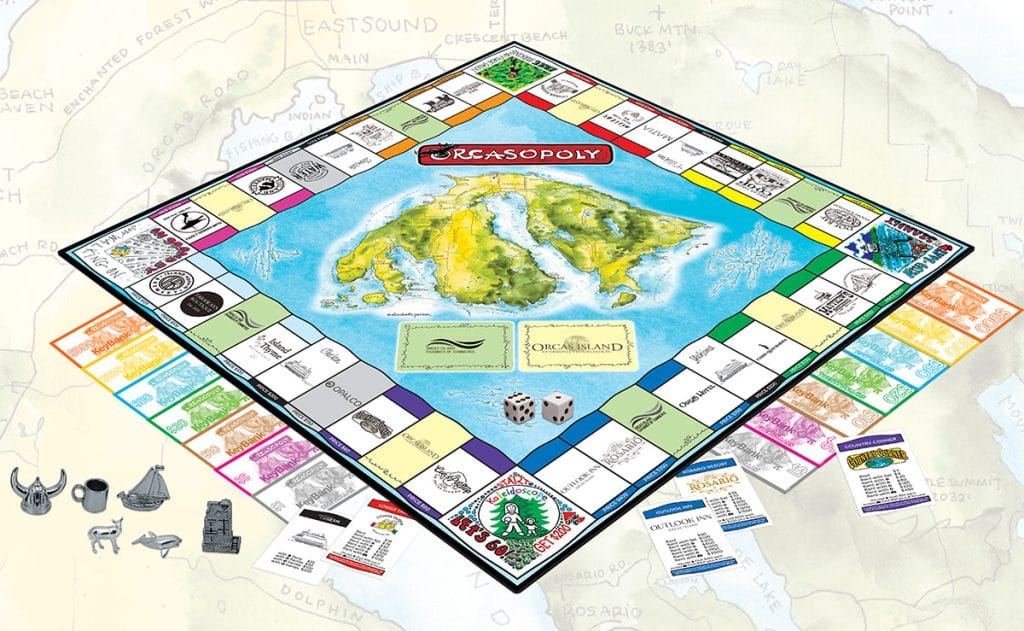 Custom Monopoly Game Manufacturer Publisher: ORCASopoly Board Game, Save the Orcas!